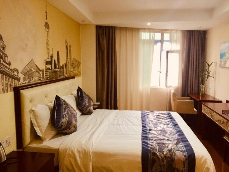 Greentree Inn Guangxi Yulin Jincheng Commercial Building Shell Hotel Extérieur photo
