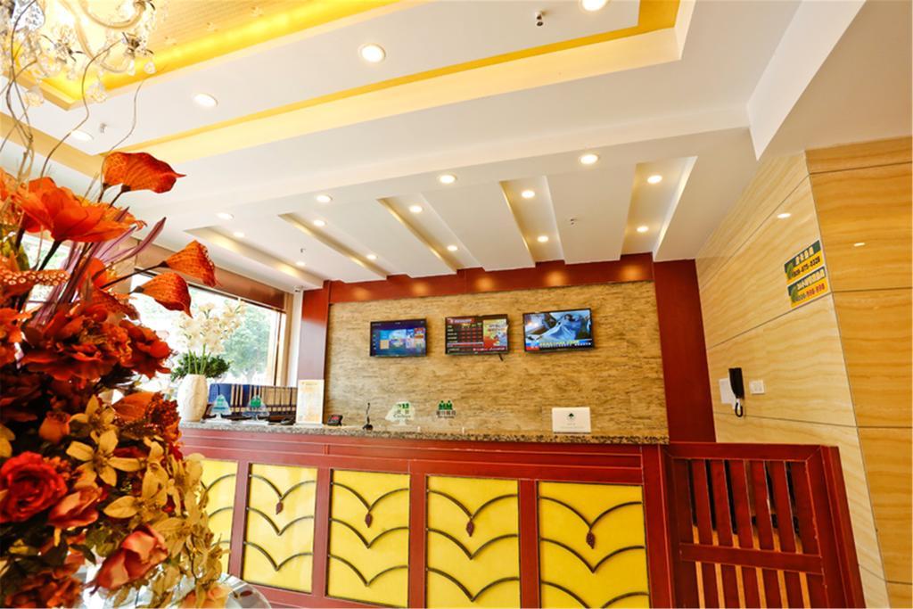 Greentree Inn Guangxi Yulin Jincheng Commercial Building Shell Hotel Extérieur photo